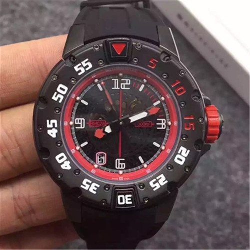 高仿一比一 Richard Mille 理查德·米勒RM028 個性大表盤 自動機械男士手表 紅色-RM理查德·米勒