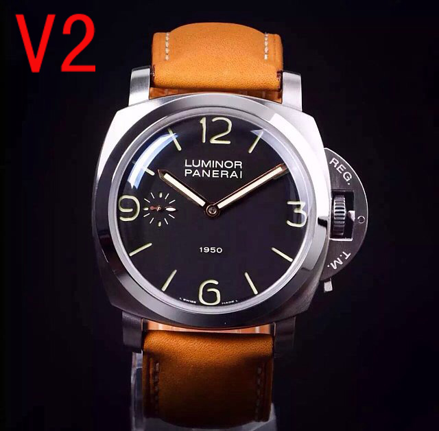 一比一沛納海 ZF廠V2版本pam127 Panerai Luminor1950 pam00127男表,瑞士機心加避震器 精仿沛納海最高版本,以假乱真-沛纳海PANERAI