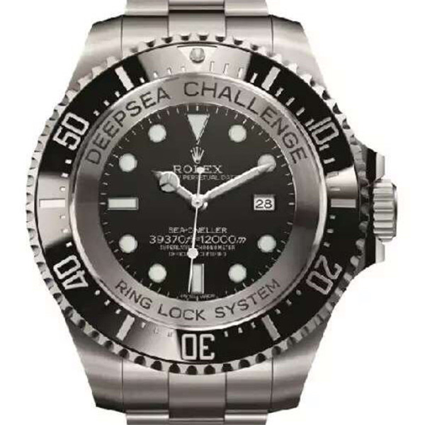 rolex DEEPSEA CHALLENGE 劳力士超级大鬼王。51.4mm表经，大块头专用！表壳采用超合金不锈钢材料制成，重量非常沉重，蓝宝石表镜-勞力士Rolex