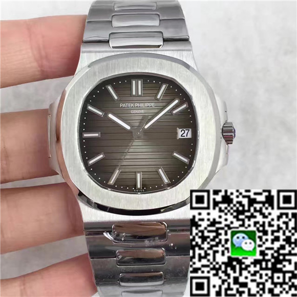 MK廠百達翡麗5711鸚鵡鏍V4版,一比一高仿Patek Philippe 5711 Nautilus 運動表，Cal.324機心，立体黑面男表。-百達翡麗Patek Philippe