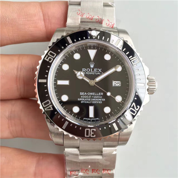 N廠小鬼王出貨!V7 一比一 ROLEX 勞力士海使型系列126600,黑色小鬼王，搭載2836/3135機心，40毫米，帶不了大鬼王可以選擇小鬼王-勞力士Rolex