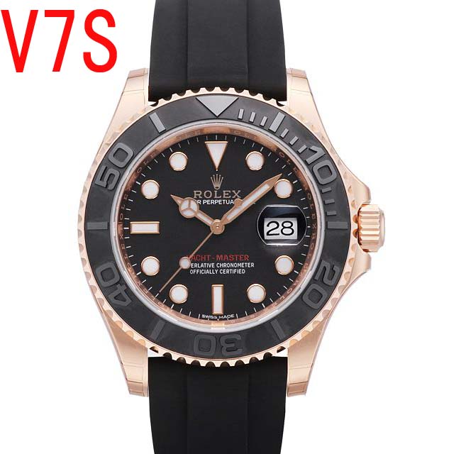 N厂V8 ROLEX Yacht-Master 1比1勞力士遊艇名仕116655, 陶瓷圈，2836/3135机心，长短胶表带男女均可带，NOOB官网一比一手錶-勞力士Rolex