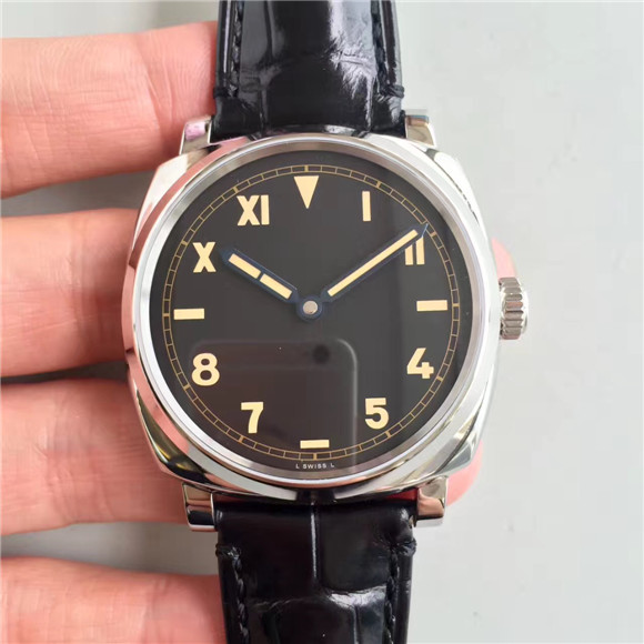 高仿沛納海PANERAI 一比一PAM718 42mm,亞洲手腕完美駕馭。完美復刻P.1000機芯，不懼透底！淬火烤藍鋼指針搭配經典加州面盤，簡約商務男表.-沛纳海PANERAI