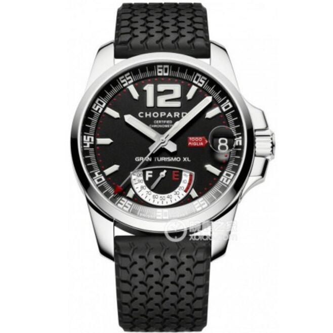 新款動能手表 高仿蕭邦Chopard經典賽車系列168457-3001黑盤腕表,搭載壹比壹復刻全自動動能機芯，44mm，316L精鋼，賽車時速表，速度與激情。-蕭邦Chopard