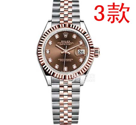 劳力士女装日志型系列279171巧克力色盘镶钻腕表-勞力士Rolex