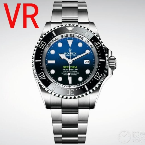 VR廠最高仿勞力士海使型m126660，頂級1：1復刻Rolex DEEPSEA BLUE漸變藍鬼王，外觀仿真度超越N廠和AR廠，復刻程度9.6成，師傅難辨真偽-勞力士Rolex